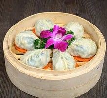 Pork and Napa Cabbage Steamed Dumplings