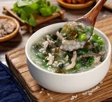 Century Egg and Pork Porridge