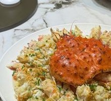 蒜蓉蒸帝王蟹