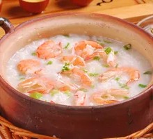 Fresh Shrimp Rice Porridge