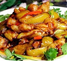 Eggplant and Pork Braised