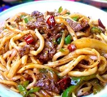 Cumin Beef Stir-Fried Noodles