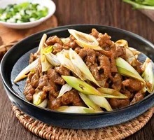 Scallion Stir-Fried Lamb