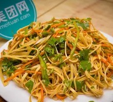 Stir-fried Tofu Skin Strips