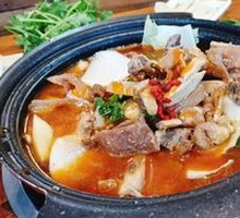 Braised Beef Tendons and Brain Pot