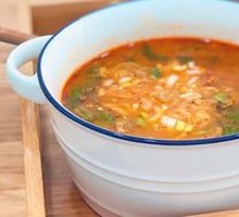 Pork Spine and Potato Soup