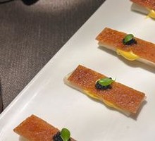 Caviar-crusted Pork Belly
