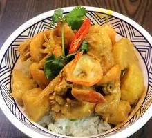 Curry Shrimp Rice