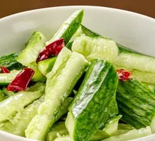 Hammer-Pounded Green Cucumber Salad