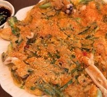 Squid Seafood Pancake