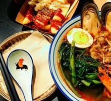 Fish Ball and Shrimp Noodles