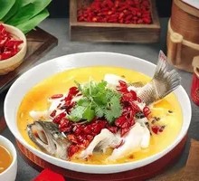 Sichuan-Style Steamed Sea Bass