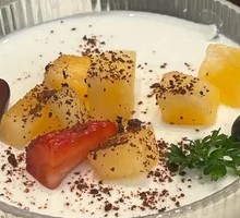 Colorful Fruit Jelly Milk