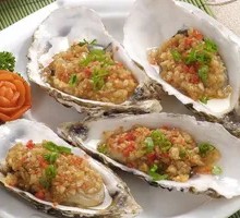 Grilled Extra Large Oysters