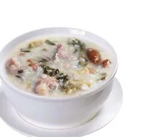 Salted Pork Bone Rice Porridge