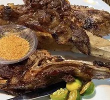Charcoal-Grilled Pig Skull