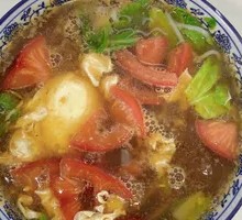 Tomato and Pork Noodles