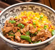 Spicy Pork with Chili Rice