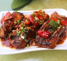 Dry-Fried Glutinous Rice Fish