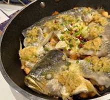 Braised Yellow Croaker with Ginger and Scallion