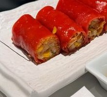 Crispy Red Rice Noodle with Golden Sand