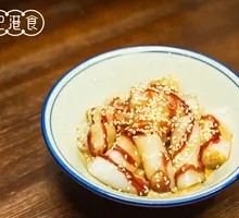 Mixed Sauce Steamed Rice Noodle Roll