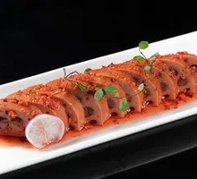 Honey-Glazed Lotus Root with Osmanthus