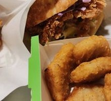 Spicy Chicken Leg Burger