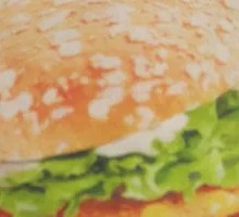 Corn Chicken Burger