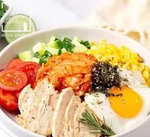 Kimchi Chicken Rice Bowl