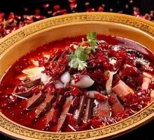 Sour Soup with Blood Sausage