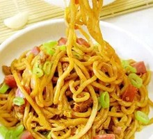 Ham and Egg Fried Noodles