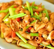 Stir-Fried Intestines with Rice