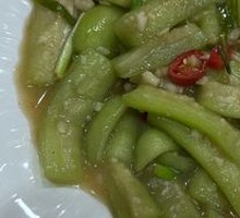 Stir-Fried Loofah with Rural Style