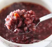 Warm Black Rice Porridge
