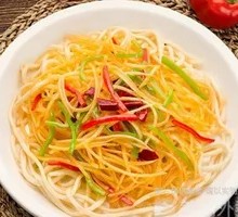 Spicy Sour Potato Noodles