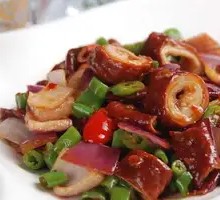 Spicy Pig Intestine Rice