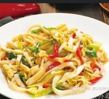 Egg Fried Knife-Cut Noodles