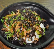 木耳肉丝盖饭