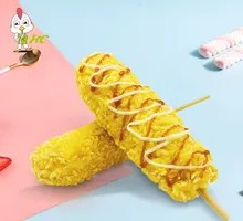 Melted Cheese Hot Dog Sticks