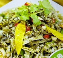 Sichuan-style Pickled Pepper Fish Skin