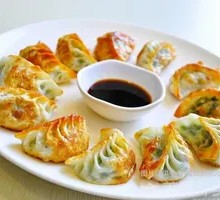 Chives and Pork Pan-Fried Dumplings
