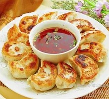 Celery and Pork Pan-Fried Dumplings
