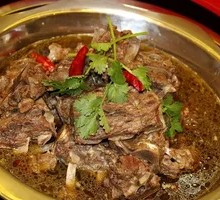 Goat Spine Hot Pot