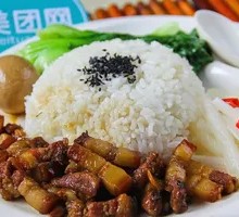 Braised Pork and Chicken Leg Rice