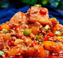 Stir-fried Pork and Winter Melon