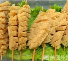 Fried Tofu Skewers