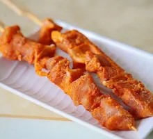 Fried Pork Skewers
