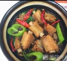 Braised Pork Ribs with Vegetables