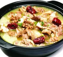 Chicken and Pig Trotter Stew